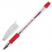 Ручка шариковая масляная с грипом BRAUBERG Model-Xl Original, красная, узел 0,7 мм, линия 0,35 мм, арт. 143244