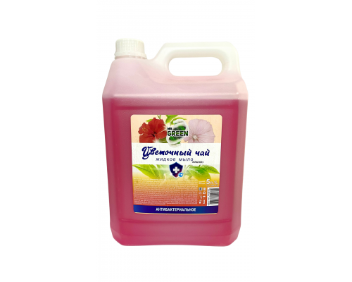 Жидкое мыло антибактериальное Mr.Green 5 л (цветочный чай), арт. 40815