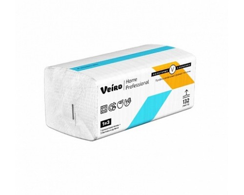 Полотенца для рук Veiro Professional Home, V сложение, арт. KV32-132 Вайлдберриз уп 6 шт