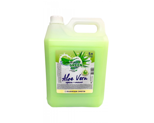 Жидкое мыло-крем Mr.Green 5 л (алоэ), арт. 42017