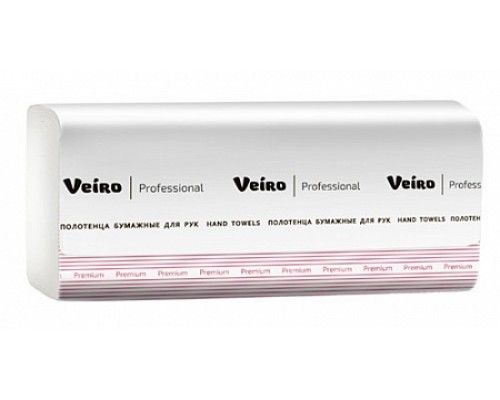 Полотенца для рук Veiro Premium V сложение, 2 слоя, 200 листов, арт. KV306