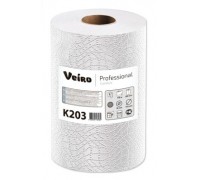 Рулонные полотенца Veiro 2 слоя, 150 м, белые, арт. К203 (мат)