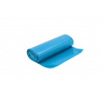 Мешки для мусора 60 л, 15 шт. в рулоне, цвет синий, 14 мкм