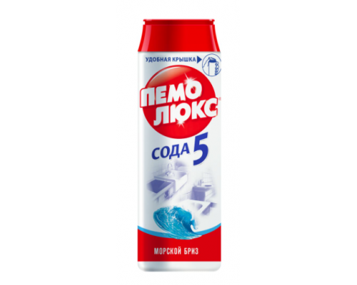 Чистящий порошок Пемолюкс Сода-5 Морской бриз 480 гр
