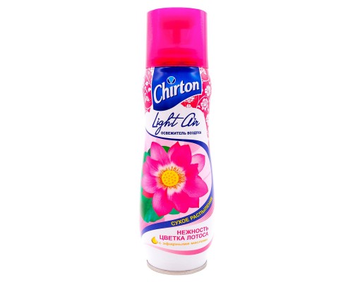 Освежитель воздуха (сухое распыление) Chirton Нежность цветка лотоса 300 мл