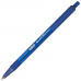Ручка шариковая автоматическая BIC "Round Stic Clic", синяя, корпус тонированный синий, узел 1 мм, арт. 926376
