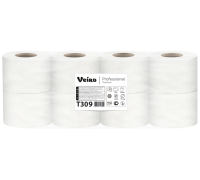 Туалетная бумага стандартная 3 слоя, 20 м, 8 шт.в уп., Veiro, арт. Т309